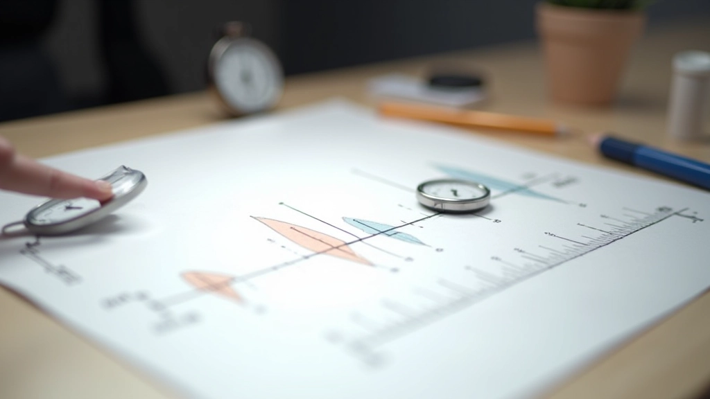 Feuille de timing d'animation avec graphique tempo, minuterie numérique et crayon, gros plan détaillé